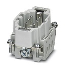 Boîtier pour connecteur mâle HEAVYCONNEC, série B6, 6 pôles, raccordement vissé ...