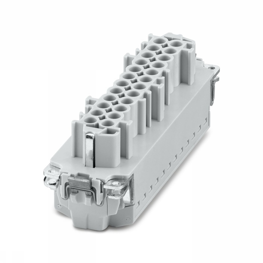 Eléments de contact, nombre de pôles: 24+2 PE, taille: B24, nombre de raccordements par pôle: 1, Connecteur femelle, Raccordemen