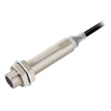 Détecteur de proximité, inductif, nickel-laiton, corps long, M12, blindé, 4 mm D