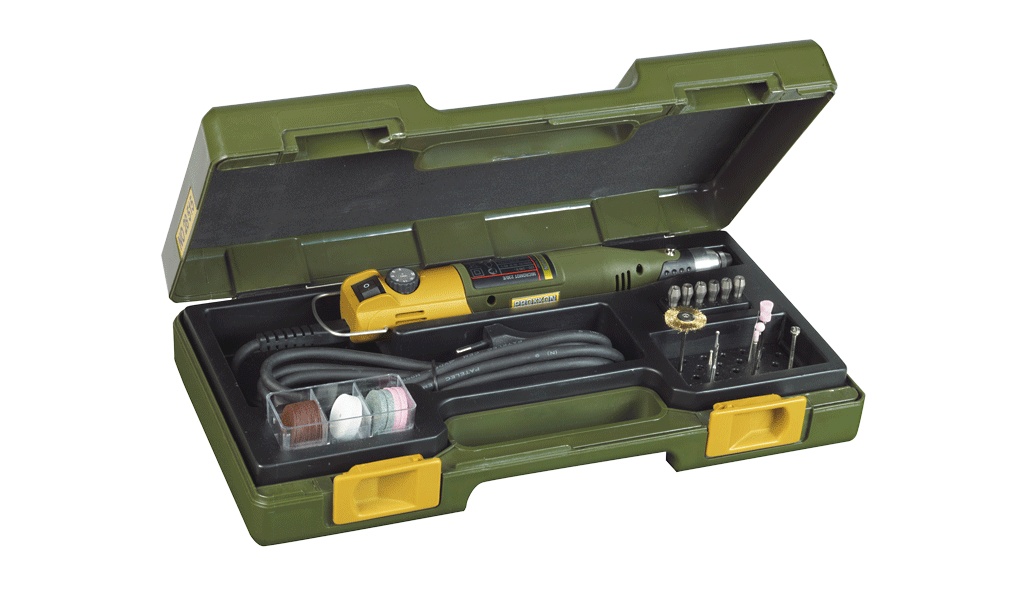 Set en coffret avec Perceuse Fraiseuse MICROMOT 230/E