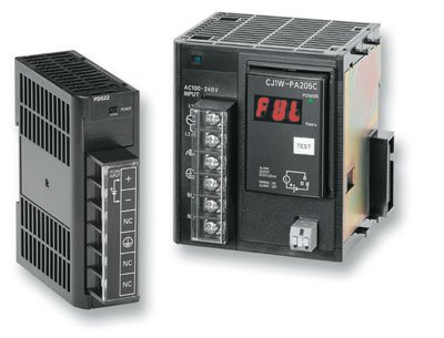 Alimentation 24 Vc.c., 5 A dans circuit 5 Vc.c., pour UC et extensions CJ