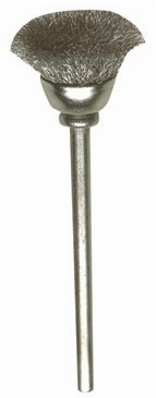 Brosses en acier - pinceau rond Ø 13 mm, 2 pièces