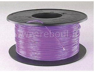 FIL SOUPLE LIY-V 0.75mm² VIOLET, BOBINE 500m