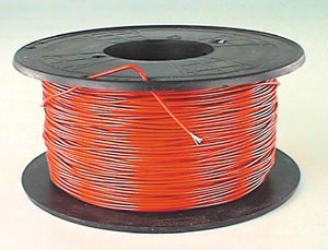 FIL SOUPLE 0.60mm² ORANGE, BOBINE 200m
