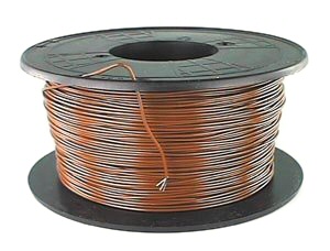 FIL SOUPLE 0.22mm² MARRON, BOBINE 200m