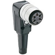 PROL.DIN 8B FEM COUDE VERROU.