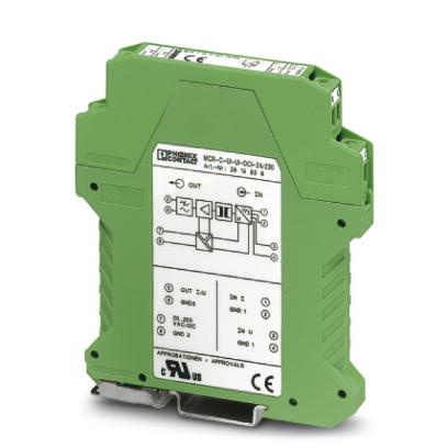 Ampli-séparateur à 3 voies MCR, avec entrées/sorties configurables, isolement sécurisé et large plage de tension, pour l'isolati