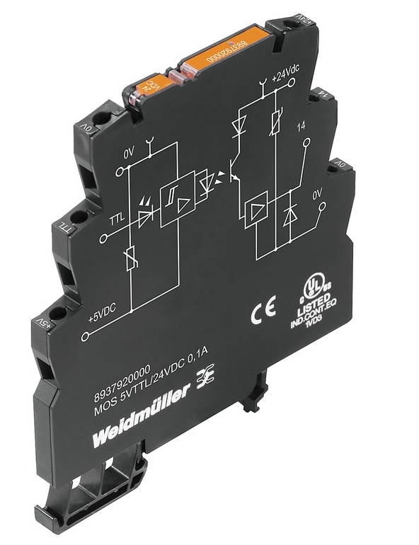 MOS 5VTTL/24VDC 0,1A  
