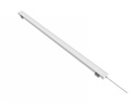 Profilé LED 50cm 12W bl.chaud 24VDC translucide, câble 2m PVC