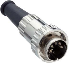 FICHE DIN MALE 6B 60°BAILONETT