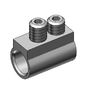Bride de fixation BMF Bride de fixation BMF Vérin pneumatique avec rainure intégrée pour capteurs magnétiques BMF 303