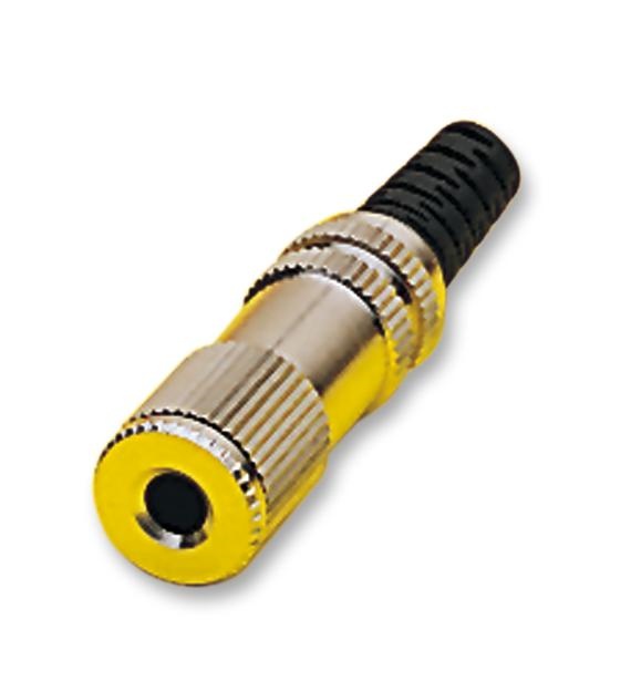 JACK 3.5MM FEMELLE MONO METAL SANS PROTECTION