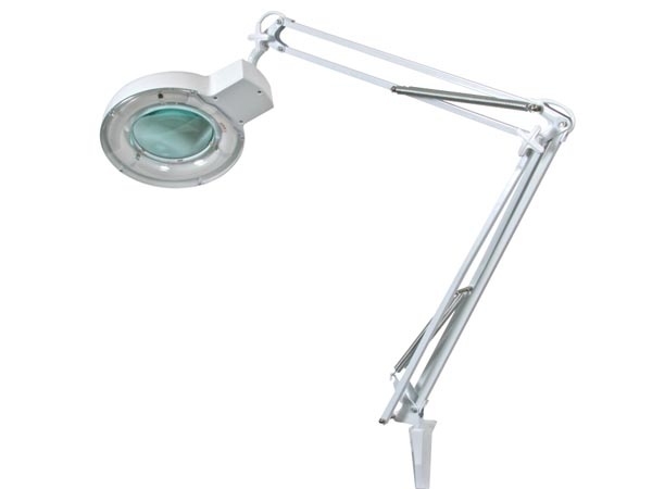 LAMPE-LOUPE 5 DIOPTRIES- 22W - BLANC