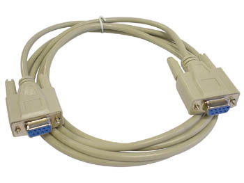 CORDON NULL MODEM SUBD9 FEMELLE - SUBD9 FEMELLE / 2m