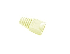 RJ45 MANCHON SOUPLE POUR FICHE MODULAIRE - BEIGE