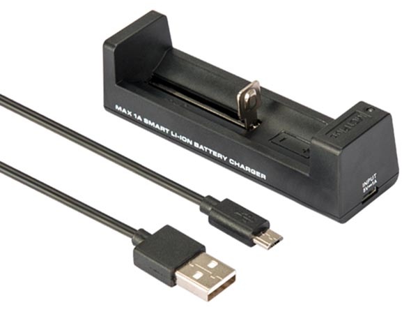 CHARGEUR MULTIFONCTIONS POUR ACCUS LI-ION - 1 ACCU