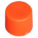 CABOCHON POUR POUSSOIR ORANGE