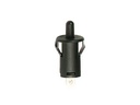 BOUTON-POUSSOIR ON-(OFF) NOIR 2A - 250V