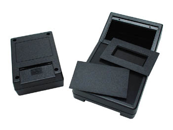 COFFRET EN ABS - NOIR 190 x 104 x 57mm