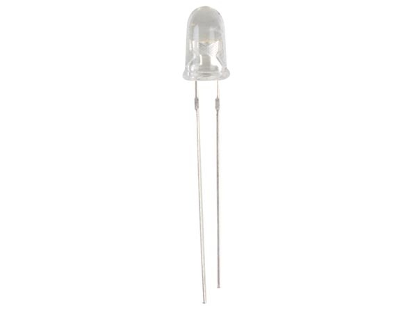 LED 5 mm TRANSPARENT - BLEU