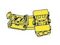 RACCORD INSTANTANE JAUNE