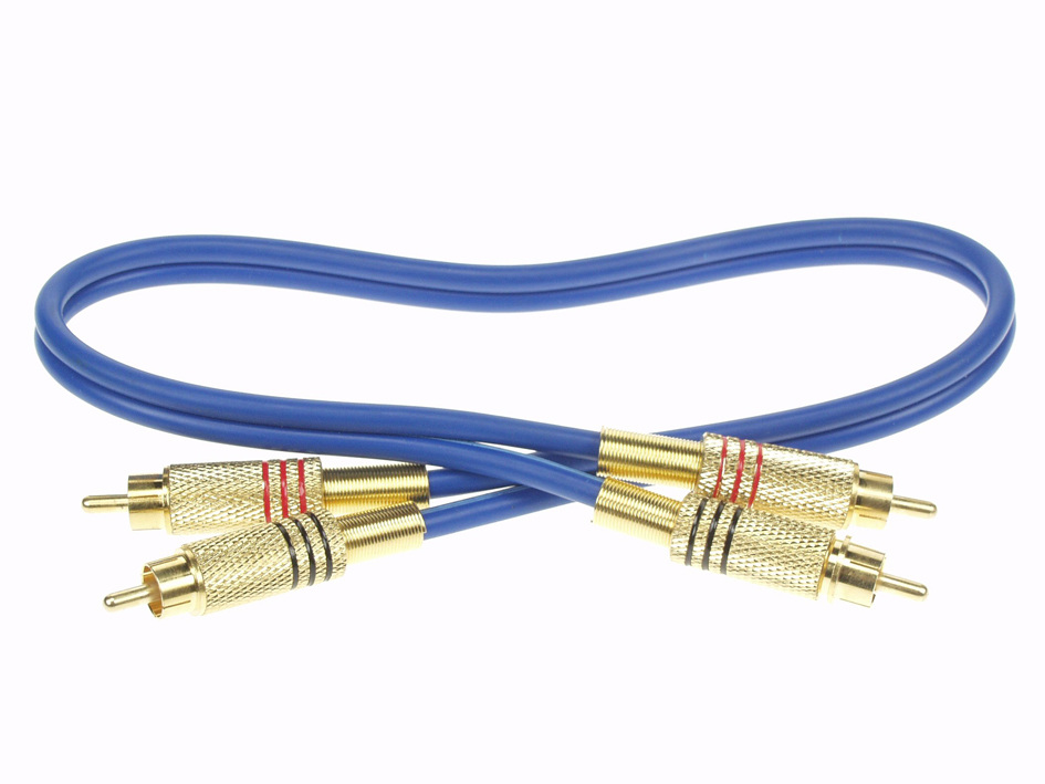  CABLE VIDEO COAX - 2 x RCA MALE VERS 2 x RCA MALE, 1.5m (75 ohm)