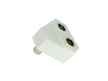 REPARTITEUR COAX 2 VOIES, 1x MALE / 2 x FEMELLE 9.5mm