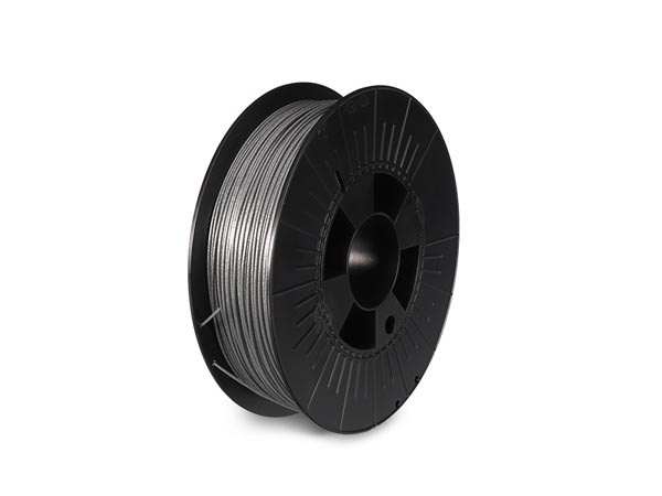 FILAMENT PLA 1.75 mm - ARGENT MÉTALLIQUE - BRILLANT - 750 g