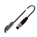 Capteur magnétique variable 33 5 x 5 x 10 5 mm Capteur magnétique M8x1-Connecteur mâle 3-pôles PUR 0.2 m Actionneurs de