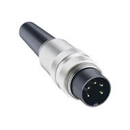 FICHE DIN 7B MALE 45° VERROU.