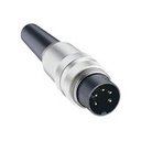  FICHE DIN 5B MALE 60° VERROU.