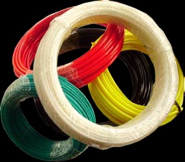 TUBE PA12 PHL 6x8 ROUGE - ROULEAU 25M