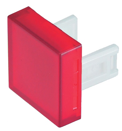 Calotte série 31 Carrée Rouge 18*18mm